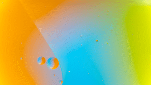 orange, blue and green abstract background